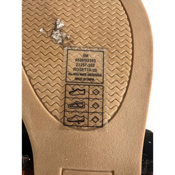 Pierre Dumas Womens Rosetta 20 Thong Sandals Size 8M Brown Animal Print Comfort - Picture 11 of 12